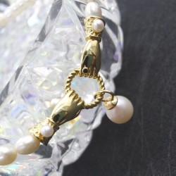 Bracelet Buckle Pendant Pearl Necklace