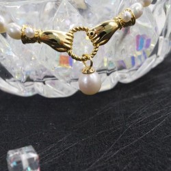 Bracelet Buckle Pendant Pearl Necklace