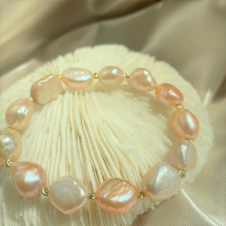 Pink Pearl Bracelet